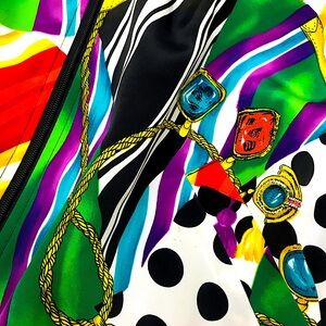 Blousy Scarf Bomber ‘Shacket’